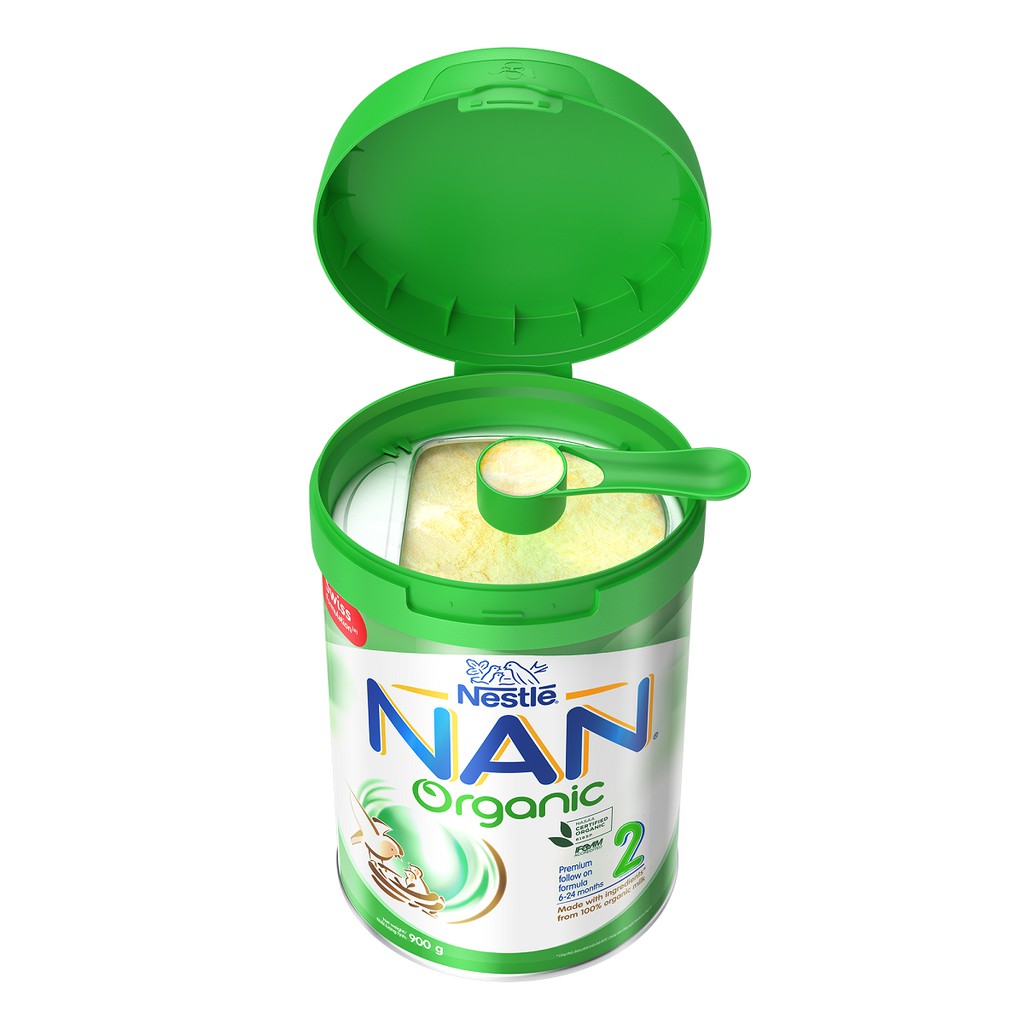 Sữa Bột Nestle NAN ORGANIC 2 – Hộp 900gram