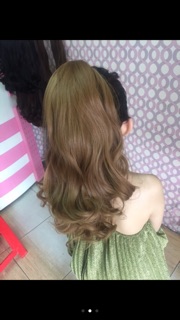 Ngoạm xoăn ngắn phồng