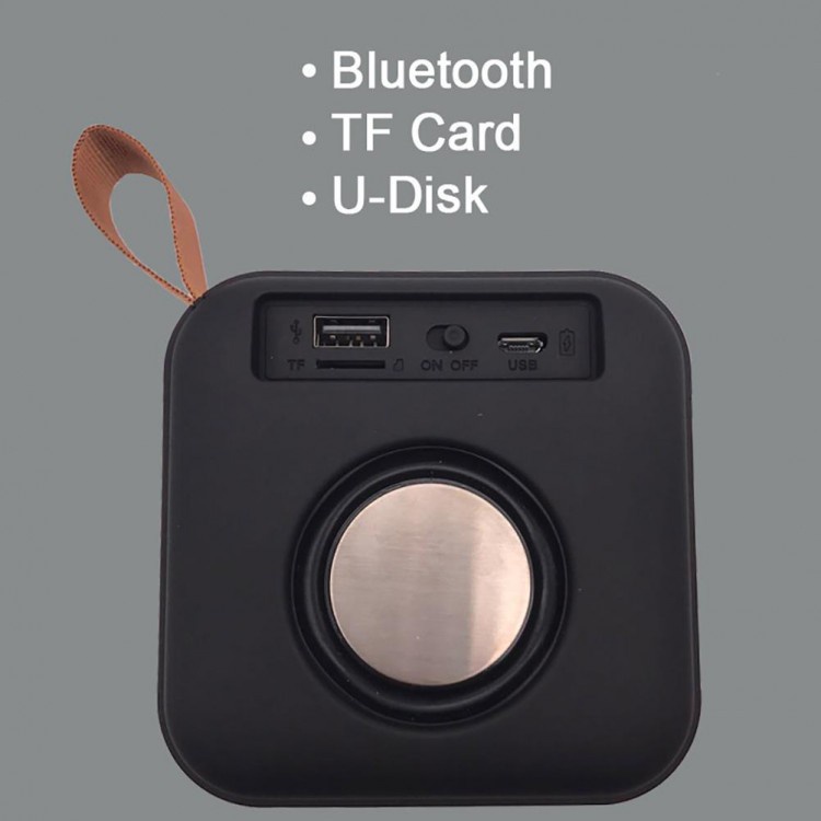 Loa Bluetooth Mini Không Dây T5 nhỏ gọn có radiokính cường lực 