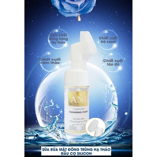 Bọt rửa mặt đông trùng hạ thảo ANB