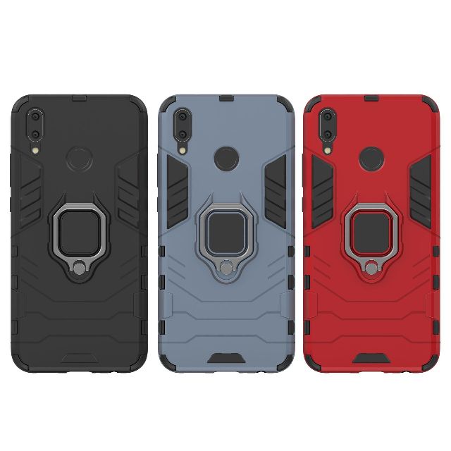 Ốp Huawei Y9 2019 chống sốc Iron Man Iring cao cấp siêu bền giá đỡ xem phim