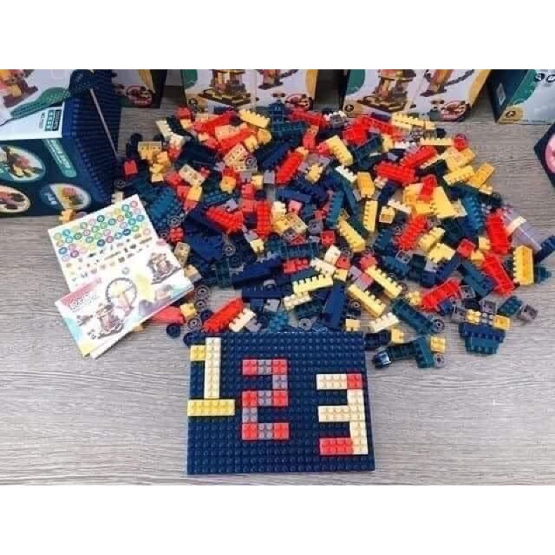 Khuyến Mại Sốc chỉ với 149k cho 1 bộ lego với 520 chi tiết cho bé vừa chơi vừa học