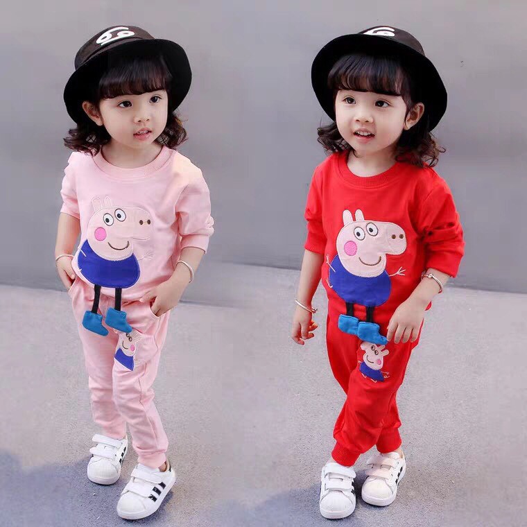BỘ PEPPA PIG NỈ DA CÁ