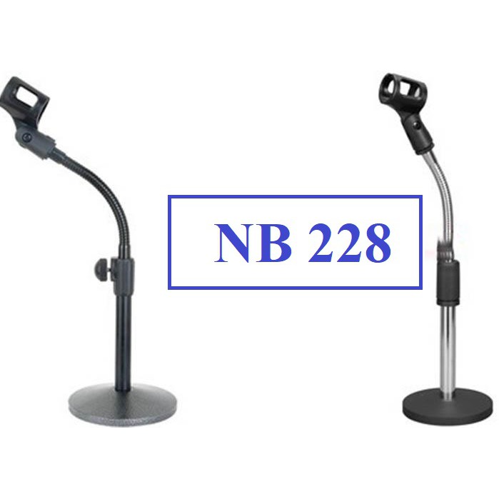 Chân Đế Micro Để Bàn Microphone Stand NB 228 - hàng loại tốt