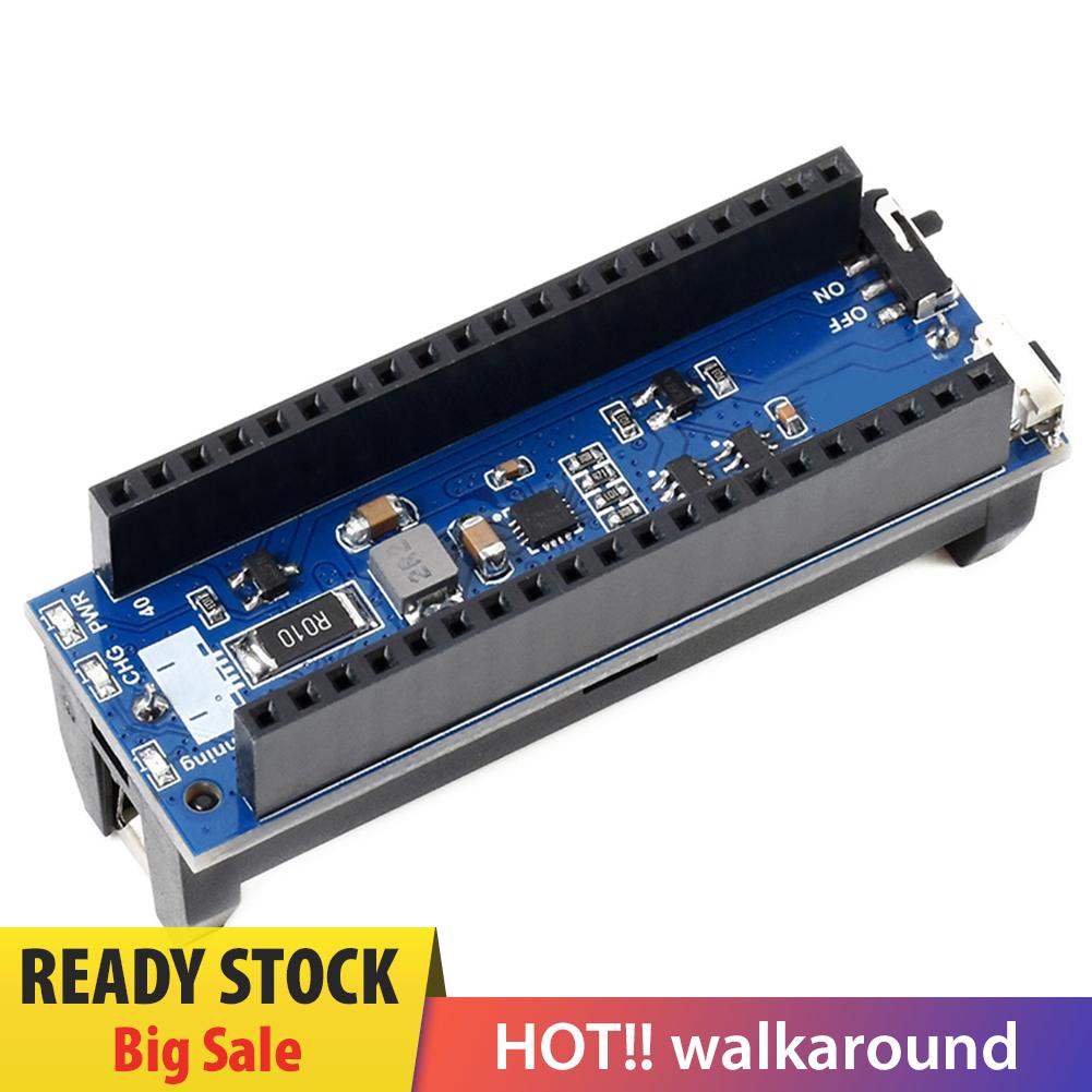 walkaround Raspberry Pi Pico UPS Module Uninterruptible 5V I2C Interface Power Supply