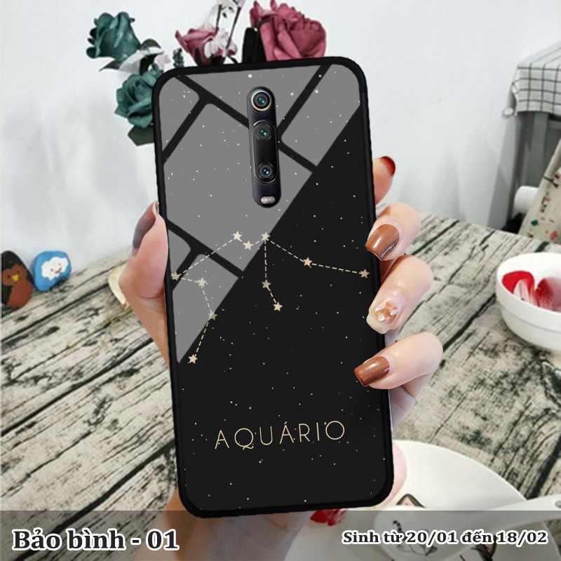 Ốp kính Xiaomi Mi 9T/ K20 Pro in cung hoàng đạo