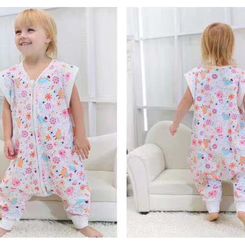 Nini_kids: Túi ngủ cotton cao cấp CHỐNG ĐẠP CHĂn ( tháo được tay), bộ ngủ cho bé, đồ dùng phòng ngủ cho bé