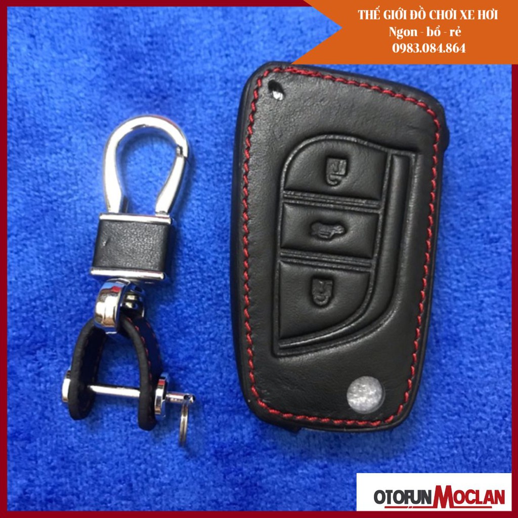 Bao Da Chìa Khóa Xe Ô Tô Toyota Innova , Fortuner , Corolla Altis
