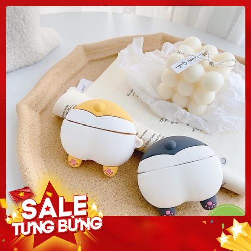 ☘️Tặng kèm móc treo☘️ Case bao airpod 1 2 FREE BUDS - Vỏ bọc đựng tai nghe không dây i11 i12... airpods