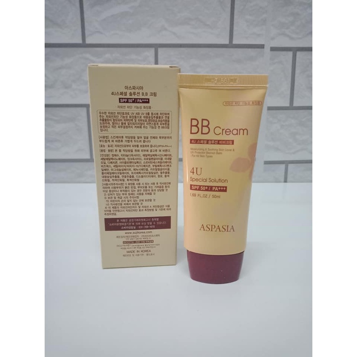 Kem nền BB Cream 4U Special Solution Aspasia