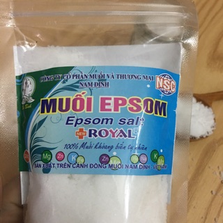 Muối khoáng Epsom làm đẹp 200gr