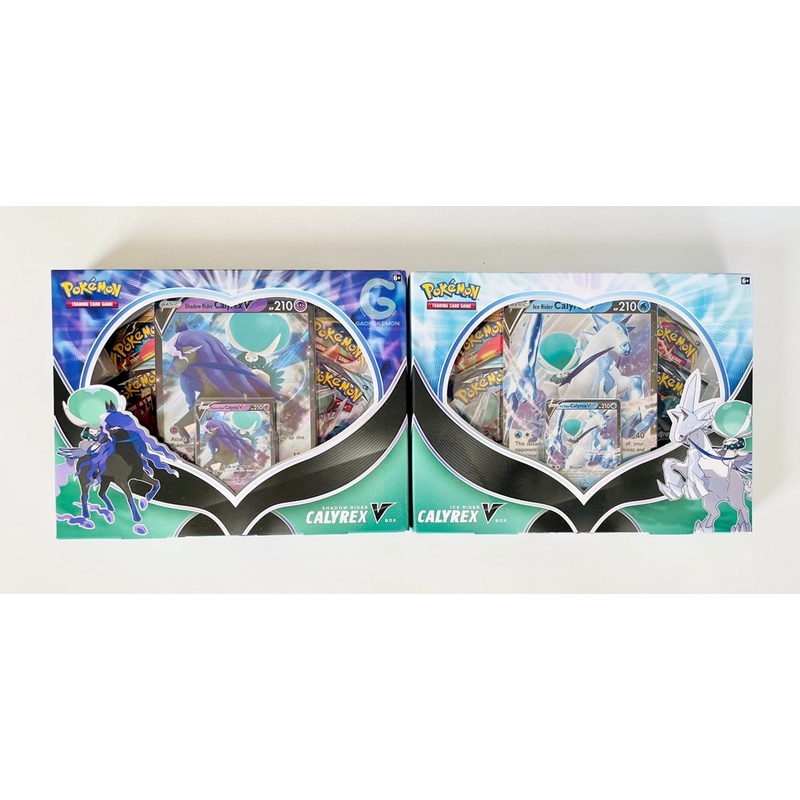Hộp 4 gói bài Pokemon TCG - Ice/ Shadow Rider Calyrex V