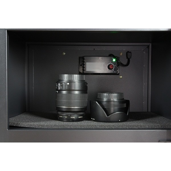 Tủ chống ẩm máy ảnh 20 lít ,hút ẩm nhập khẩu ANDBON AB-21C lớp chống xước,có khóa  bảo hành 5 năm chính hãng