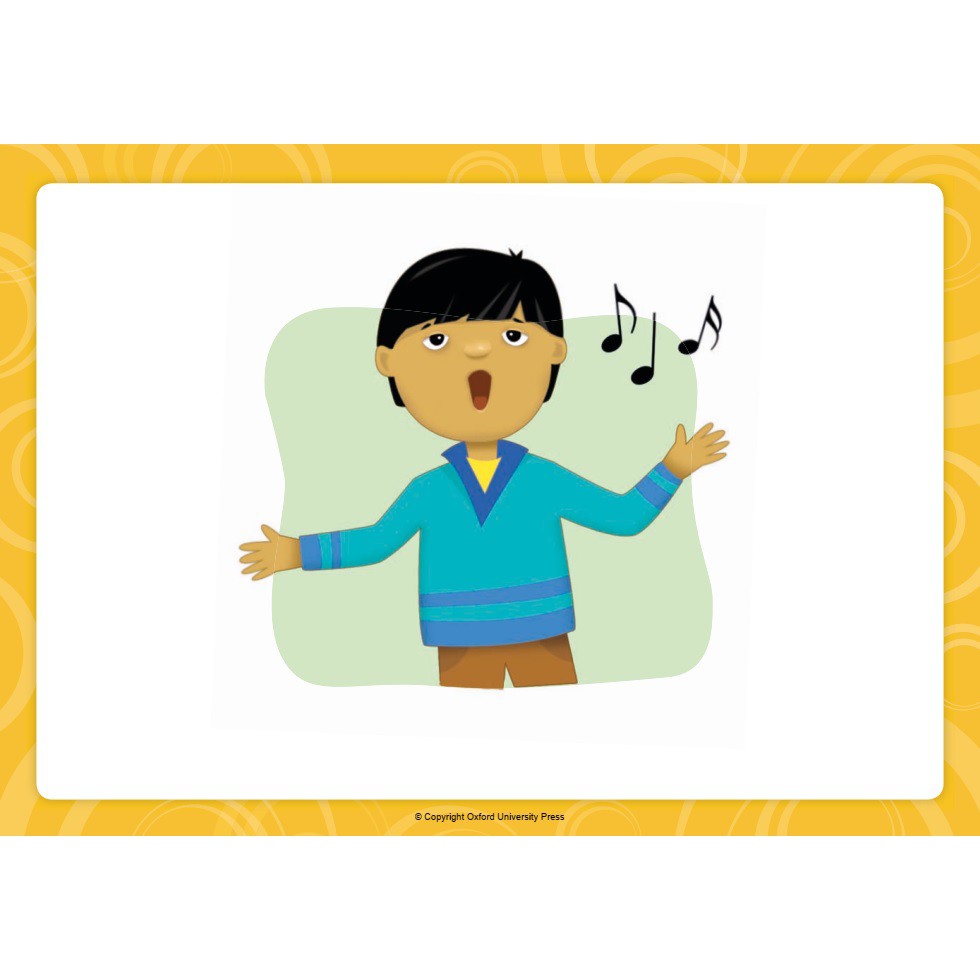 Flashcard Everybody up Starter 2nd