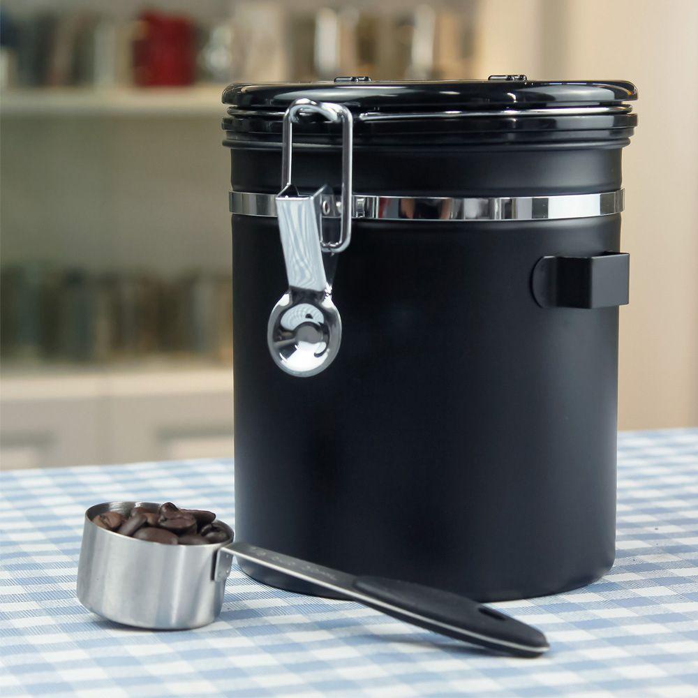 Hộp Đựng Cà Phê Bột Trà Cà Phê 18 / 26OZ Kín Khí Kèm Muỗng Đo Lường