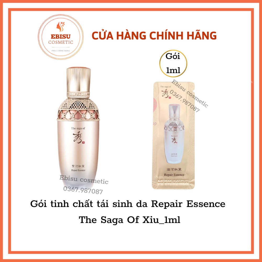 Gói tinh dầu tái sinh da Repair Essence The Saga Of Xiu_1ml 𝐄𝐁𝐈𝐒𝐔 𝐂𝐎𝐒𝐌𝐄𝐓𝐈𝐂𝐒