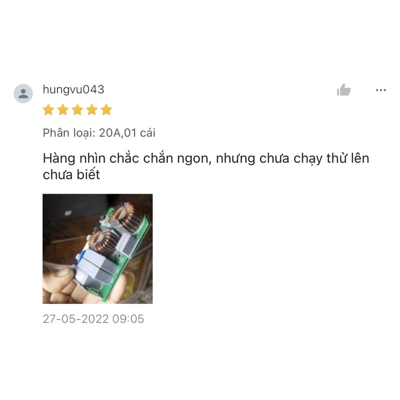 Mạch lọc điện 15A /20A tháo máy chuyên lắp BACL/ Lọc điện