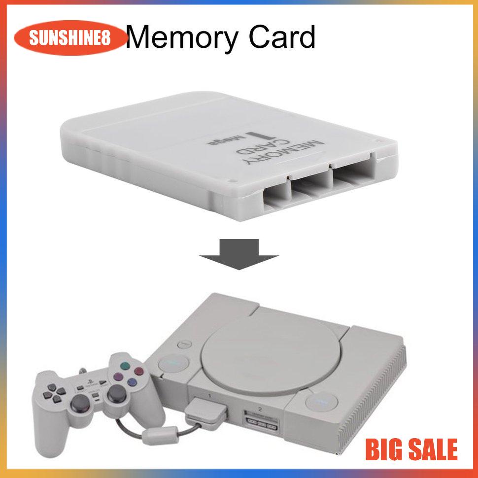【SUN】PS1 Memory Card 1 Mega Memory Card For Playstation 1 One PS1 PSX Game Useful