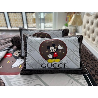 Ga gối thun lạnh 5D cao cấp ( 3 màu )
