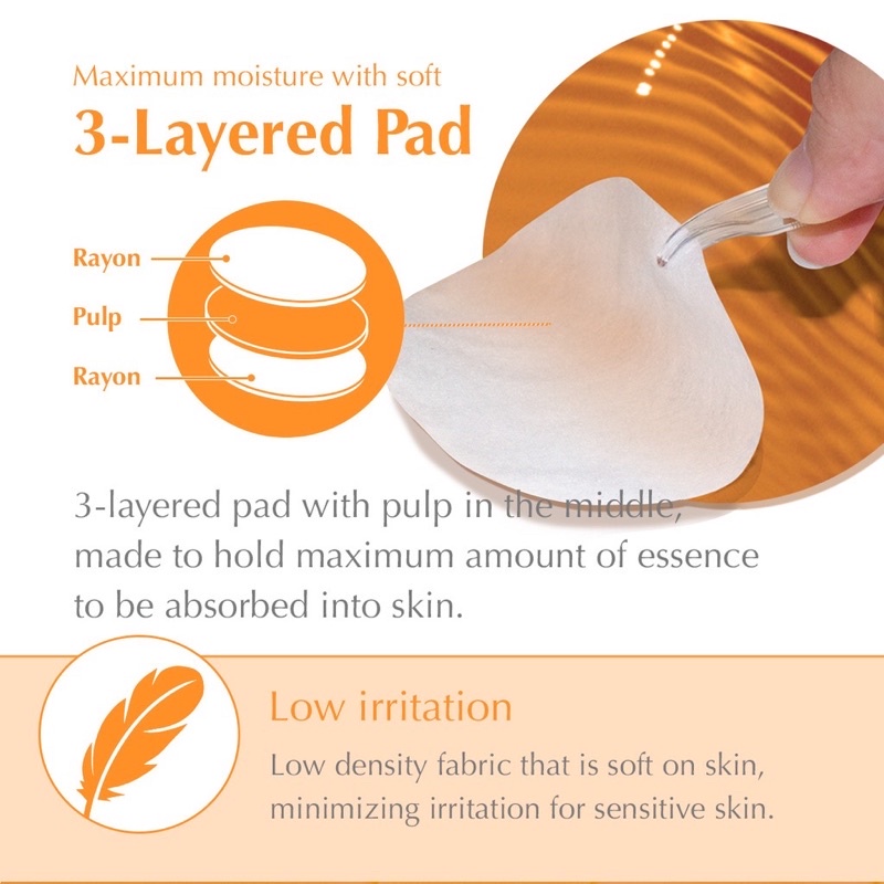 Toner Pad - Bông Tẩm Toner Làm Trắng Sáng -Mờ Thâm - Ngăn Ngừa Lão Hoá Glutanex Glow Vita brightening