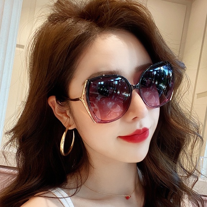 Kính Mát Chống Tia UV Phong Cách Âu Mỹ Cổ Điển Thời Trang