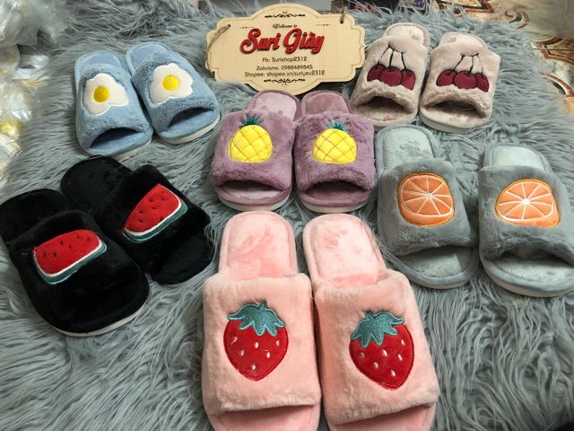 dép lông đi trong nhà