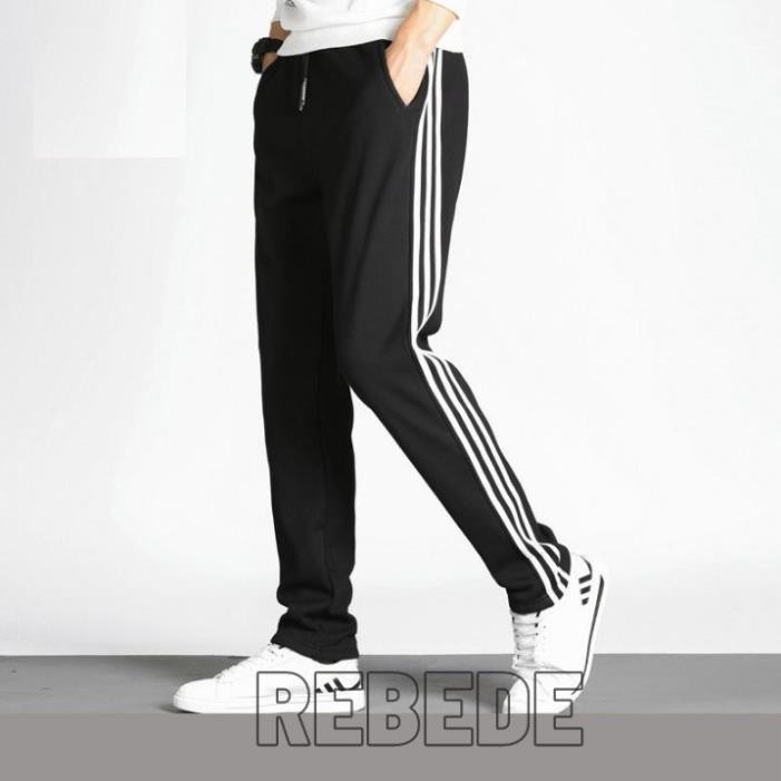 [MIỄN SHIP] Quần Thể Thao Nam 3 Sọc Quần Nam Thu Đông Co Giãn Ống Suông ,Ống Côn | BigBuy360 - bigbuy360.vn