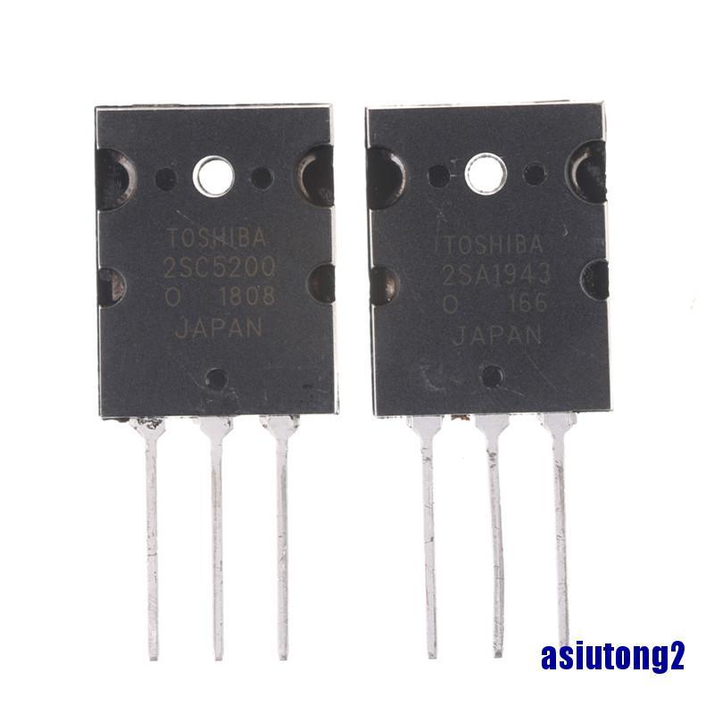 1 Cặp Phụ Tùng Thay Thế Cho Pnp 2sa1943 & 2sc5200