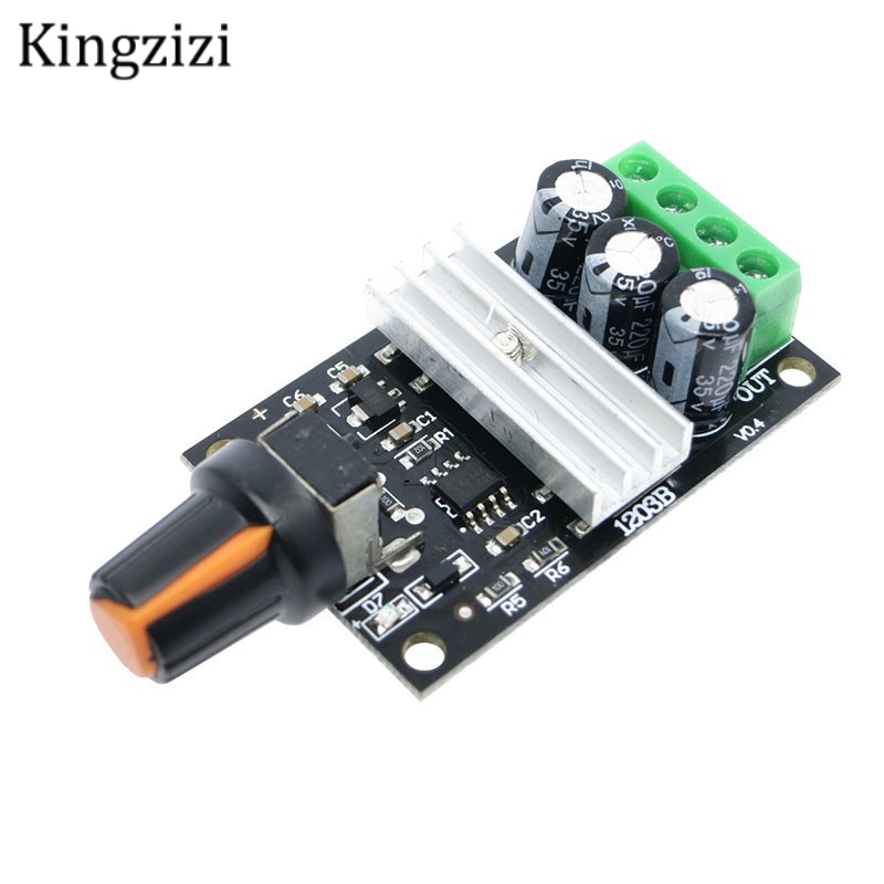Bộ Điều Khiển Tốc Độ Động Cơ Pwm Dc 6v 12v 24v 28v 3a 1203b