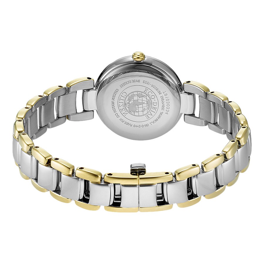 Đồng Hồ Nữ Citizen Dây Thép Không Gỉ EM0534-80A - Mặt Trắng (Sapphire)