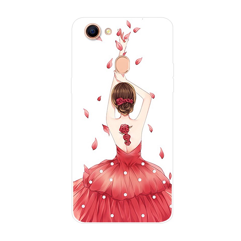 ốp điện thoại Silicone Họa Tiết Hoạt Hình Thời Trang Cho Oppo F5 Oppo F5 | BigBuy360 - bigbuy360.vn