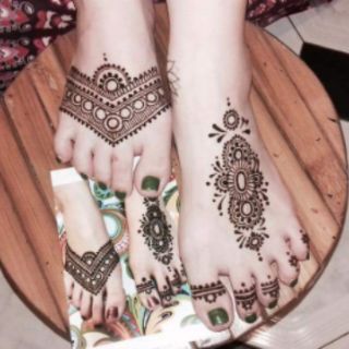 Mực xăm henna- đen