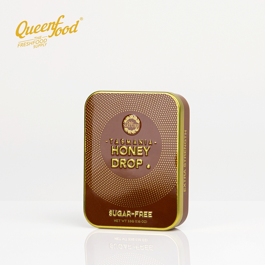 Kẹo sả nhân mật ong không đường Only Nature - Honey Drop Leatherwood Sugar Free