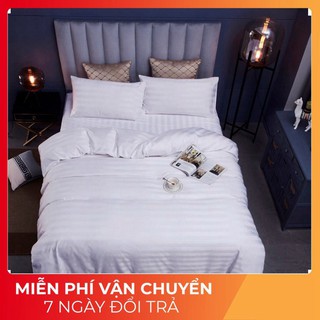 Bộ Chăn Ga Gối Khách Sạn Cotton 3F 4 Món