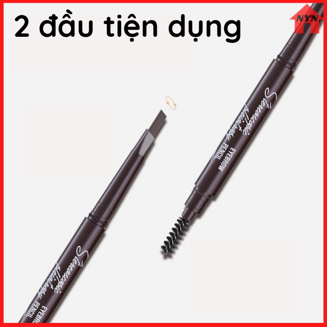 [RẺ ĐẸP] Chì Kẻ Mày, Bút Vẽ Lông Mày Chân Mày Không Thấm Nước, Mồ Hôi, Lâu Trôi Hàng Mới Nhất 5 Màu Đẹp | BigBuy360 - bigbuy360.vn