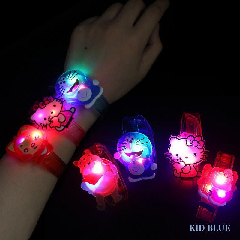 Dây đeo tay phát sáng kiểu dáng hoạt hình dễ thương cho bé