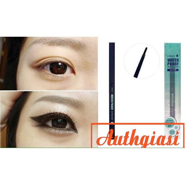 Chì kẻ mắt siêu lâu trôi The Face Shop Super Proof Automatic Eyeliner TFS | BigBuy360 - bigbuy360.vn