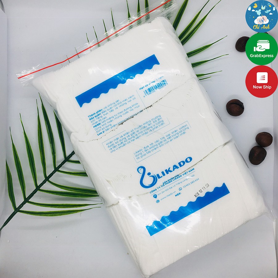 Khăn khô đa năng Likado 300g-400g diệt khuẩn bằng tia cực tím 💝 FREESHIP 💝