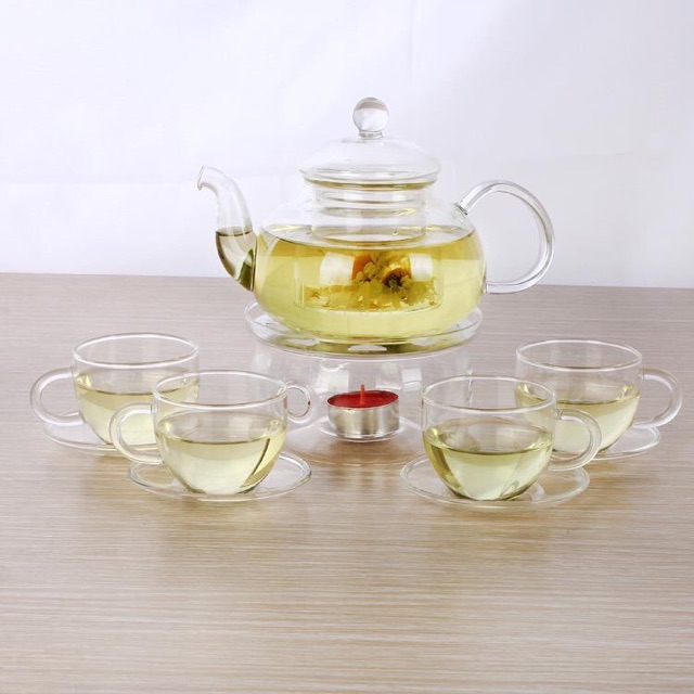 Bộ ấm trà thuỷ tinh
