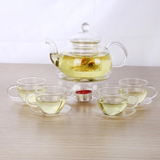 Bộ ấm trà thuỷ tinh