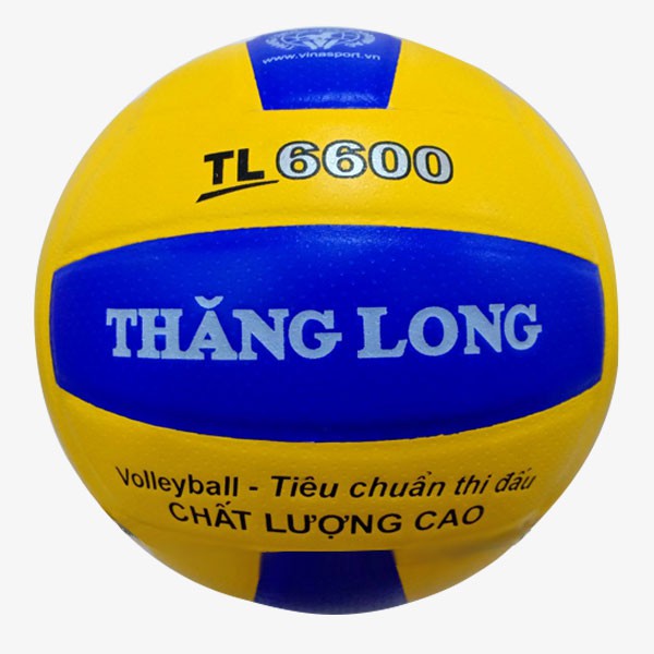 BÓNG CHUYỀN THĂNG LONG PU 6600 tặng kèm bó gối IWIN và phụ kiện