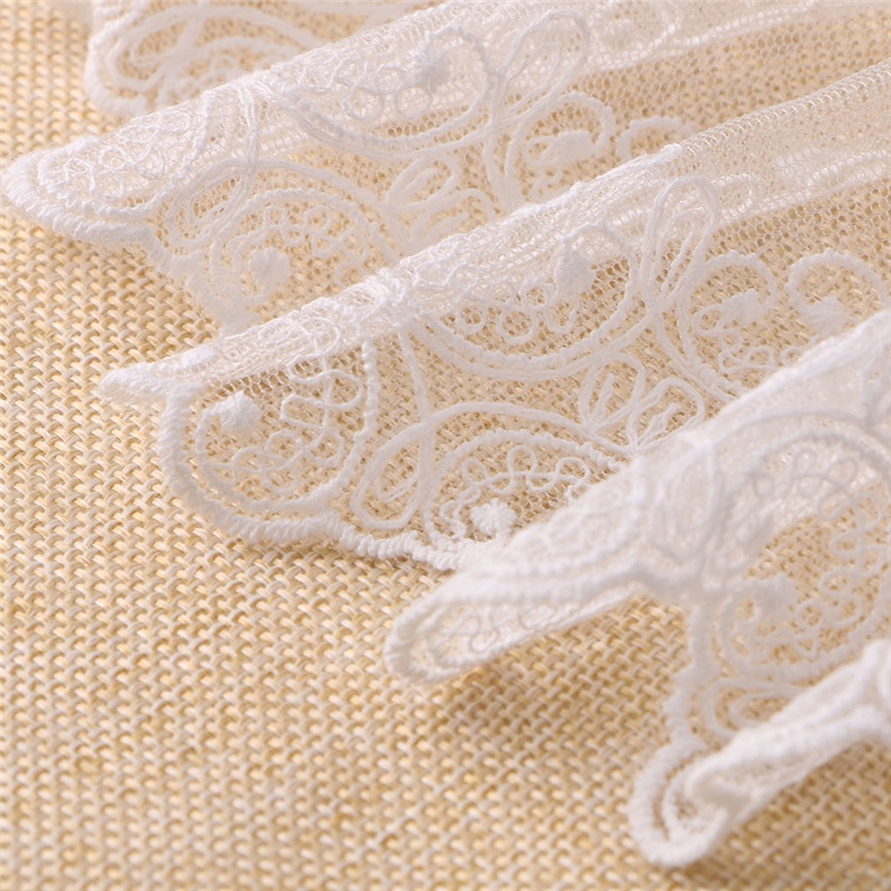 Dải Vải Ren Cotton Thêu Hoa Trang Trí Váy Cưới Phong Cách Vintage