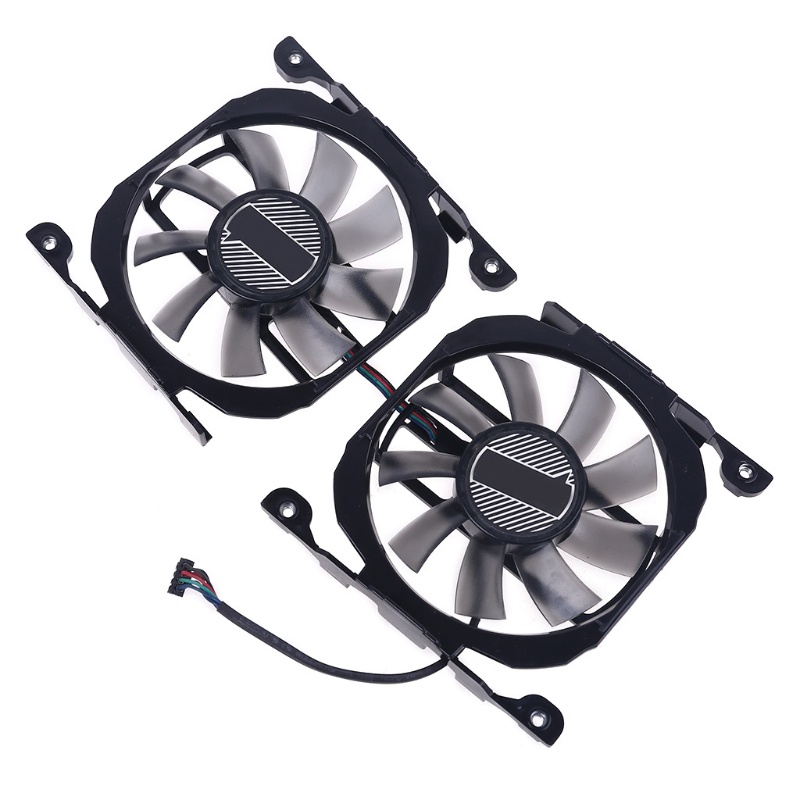 1 Cặp Quạt Tản Nhiệt Đồ Họa L196 8015PWM-4P DC 12V 0.45A Cho Inno3D 260 GTX 750ti GTX660 GTX 750