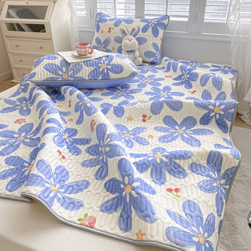Bộ Drap giường Bằng Latex Tự Nhiên Mềm Mại Có Thể Giặt Sạch