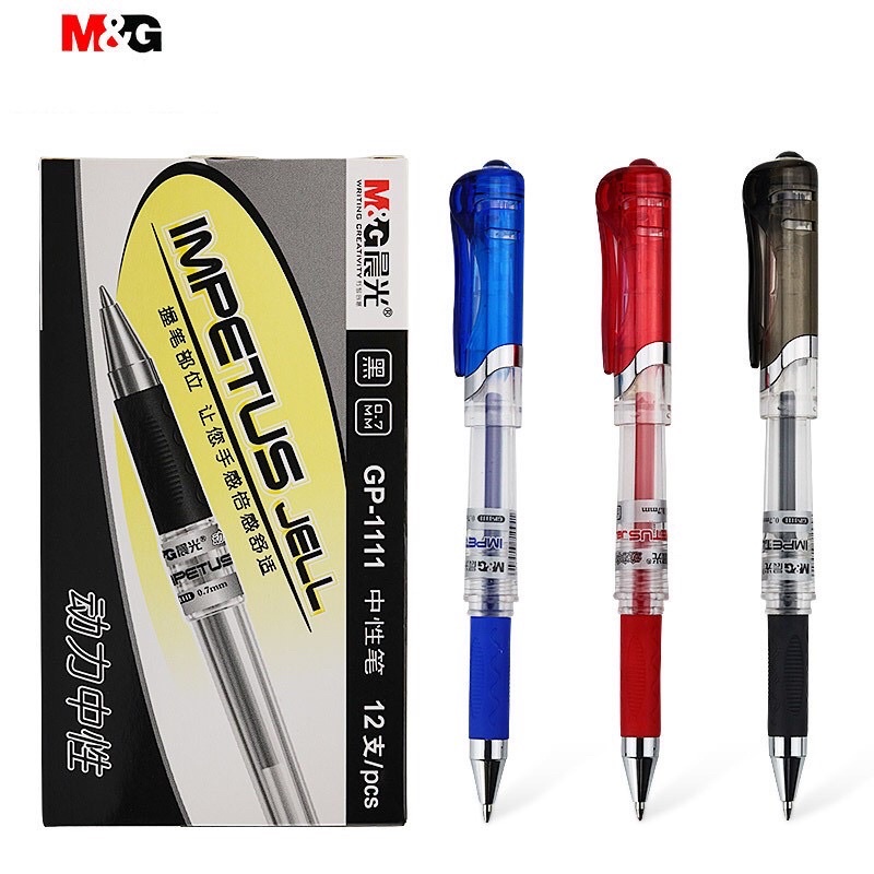Bút gel m&g tập viết chữ hán nhật hàn, luyện viết tiếng trung đẹp