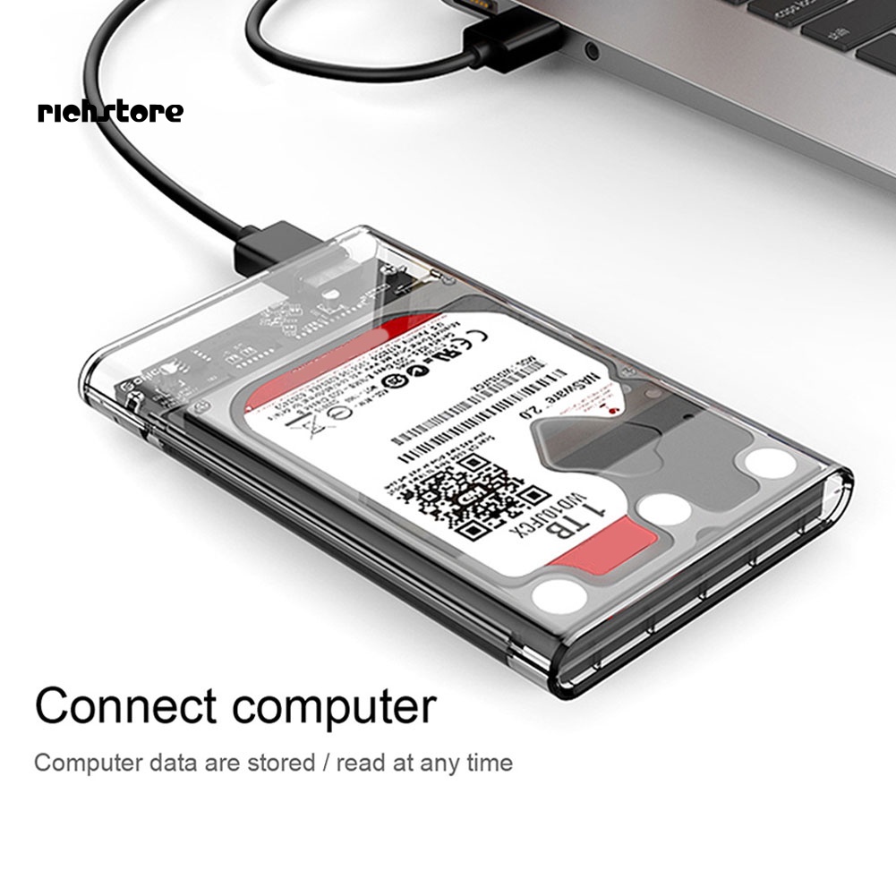 Hộp Đựng Ổ Cứng Di Động HDD SSD SATA3 Sang Usb 3.0 Tốc Độ Cao | BigBuy360 - bigbuy360.vn