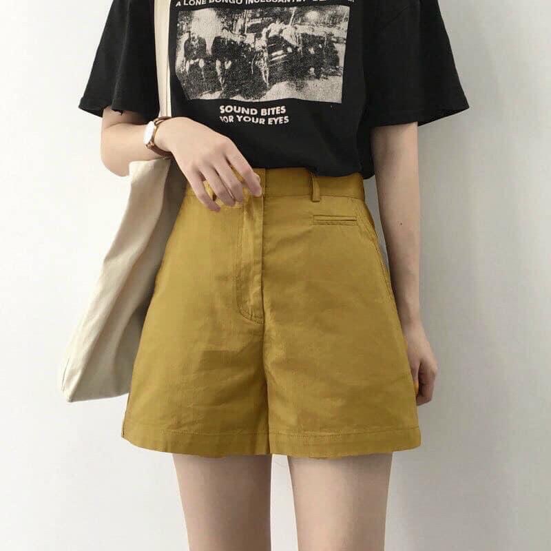 QUẦN SHORT KAKI TÚI MỔ