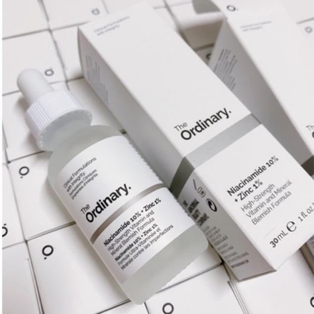 Tinh Chất Dưỡng Da The Ordinary Niacinamide 10%+Zinc 1% 30ml Dưỡng Ẩm Trắng Da,Tinh Chất Dưỡng Ordinary Cho Da Dầu Mụn | BigBuy360 - bigbuy360.vn