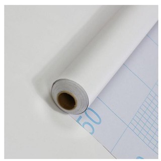 27m x 45cm trắng nhám giấy dán tường