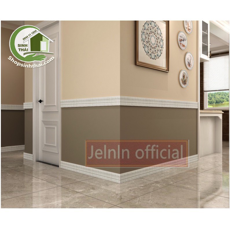 Xốp dán len tường - phào chỉ dán khung tranh - dán chỉ tường -  có sẵn keo - chọn màu